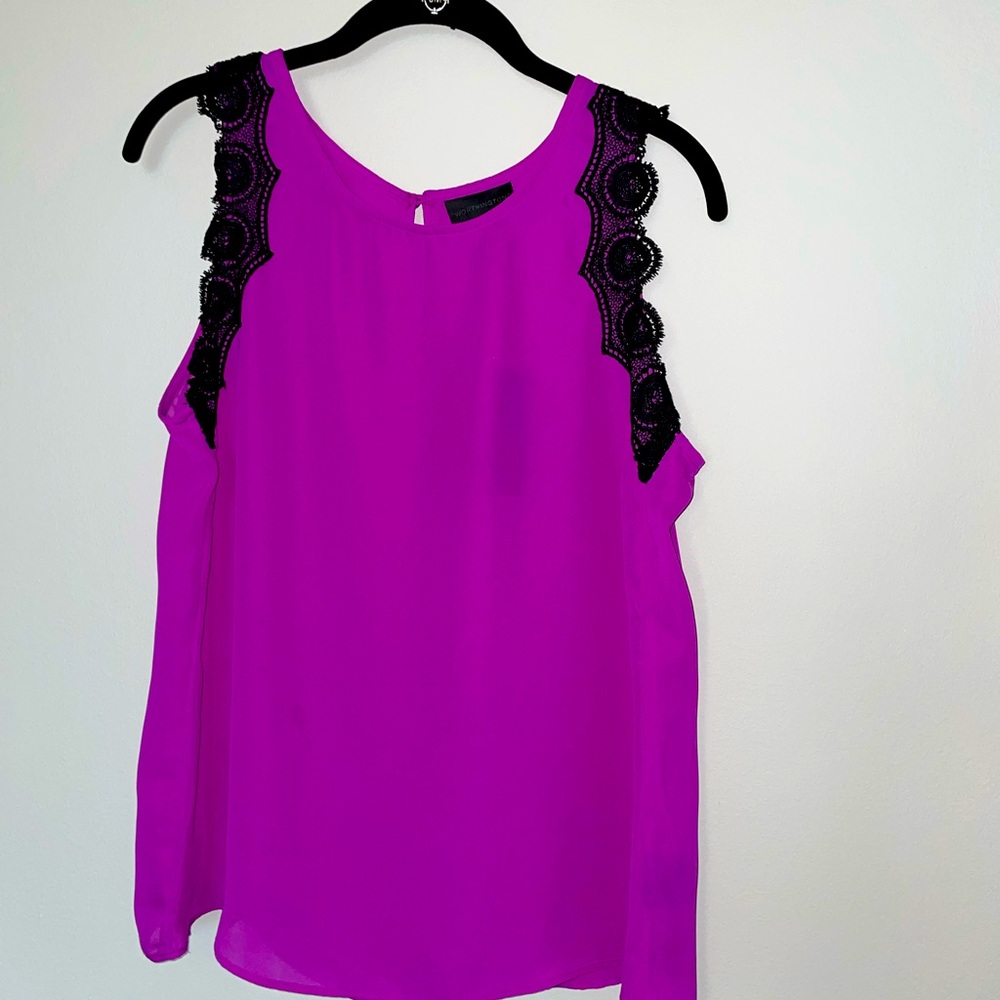 Crochet detail blouse